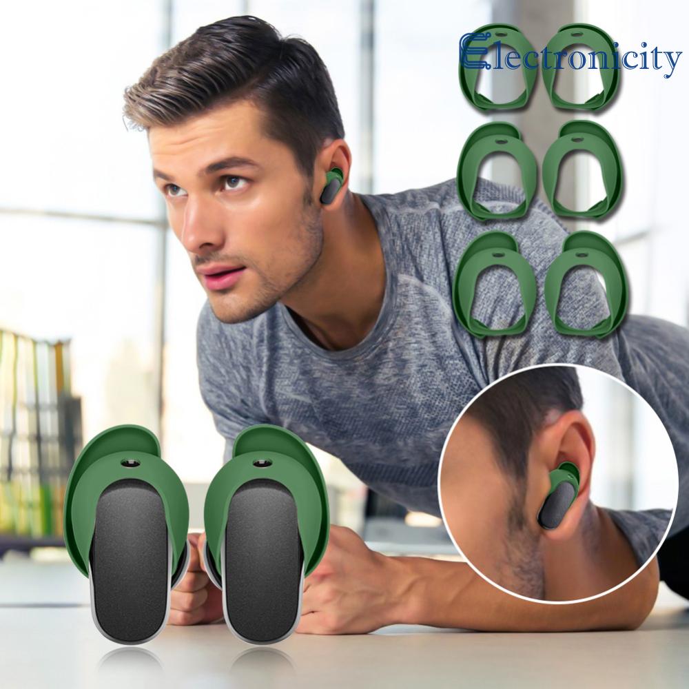 3 cặp khuyên tai Silicone bao gồm thoải mái Khuyên tai chống trượt thay thế tái sử dụng cho tai nghe Bose QuietComfort siêu Earbuds