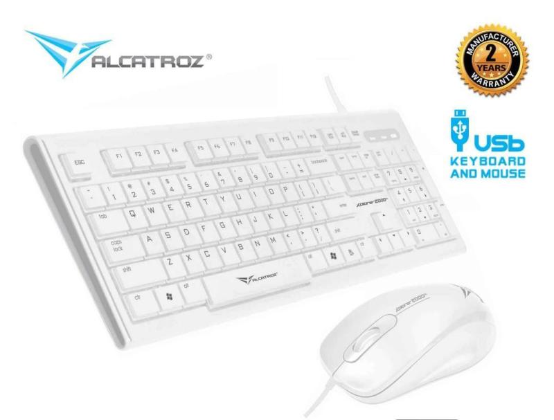 Alcatroz Wired Keyboard and Mouse Combo Xplorer 2000SL Singapore