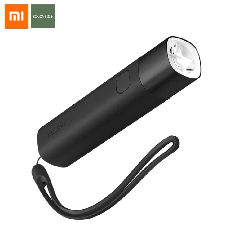 【Limited Stock Available】 Led Flashlight Power-Bank Brightness Solove X3 3000mah Mobile Power Usb Multi-Function Brightness Bank Portable Lighting