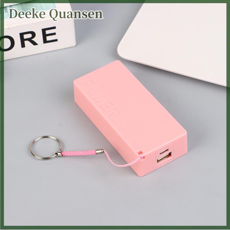 Deeke Điện thoại di động ngân hàng sạc pin gói cho trường hợp tự làm hộp Protable đầy màu sắc stroage hộp - 3