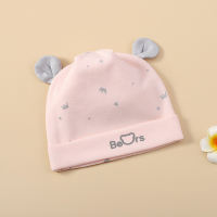 Dễ thương sơ sinh mũ em bé mềm bông bé trai bé gái Beanie gấu Phim Hoạt Hình trẻ sơ sinh mũ áo chui đầu ấm 0-3months