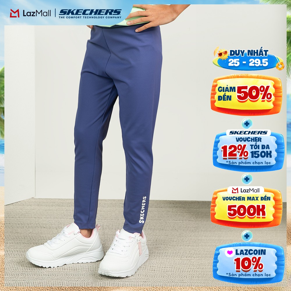 [Chỉ 25-29.5 - Voucher Skechers 15% + Voucher Lazada 18%] Quần Trẻ Em Skechers Urban Outdoor Leggings - SL325K277-013D