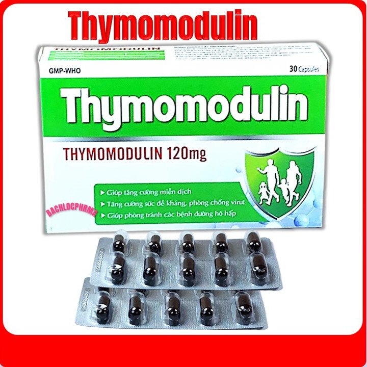 Viên uống Thymomodulin 120mg tăng cường sức đề kháng