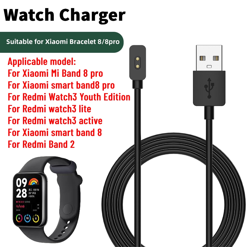 MOTONG for Huawei Band 8 USB Charging Dock Cable - Replacement USB Charger  Charging Dock Cable for Huawei Band 8/ Watch Fit 2/Fit Mini/Band 7