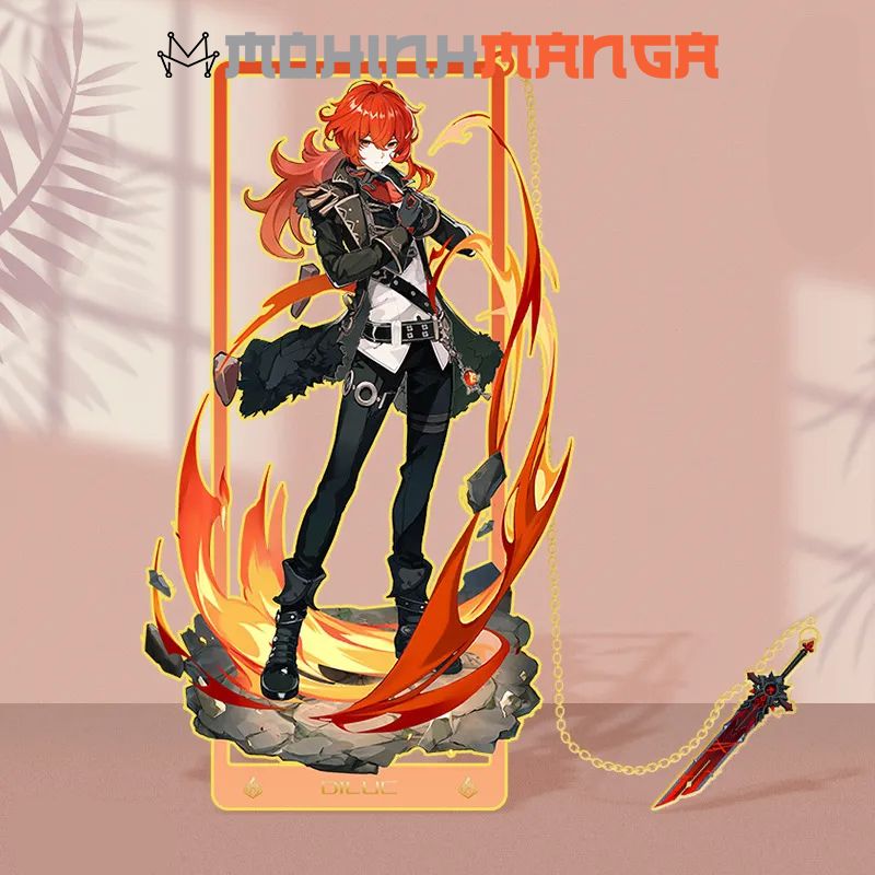 Bookmark kim loại đánh dấu trang sách Genshin Impact Kazuha Nahida Venti Ei Zhongli Xiao Albedo Childe Nilou Miko