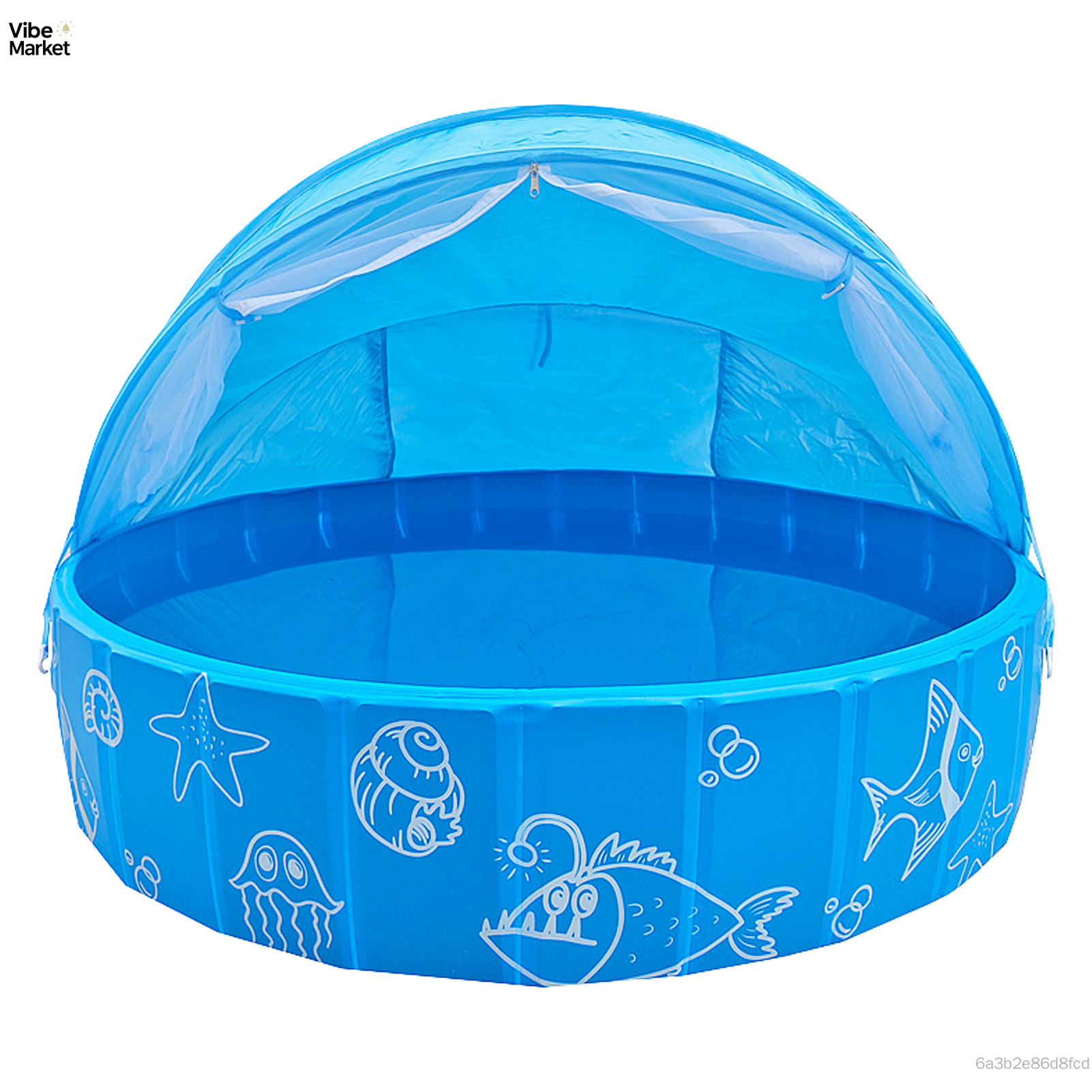 เด็กพับได้ Splash-Pool เต็นท์ร่มเงากลางแจ้งสำหรับ Beach Garden สัตว์เลี้ยงใช้ผ้า Oxford กันน้ำ LA3PF-VIB-TH ราคา 3,453 บาท*ส่งฟรี