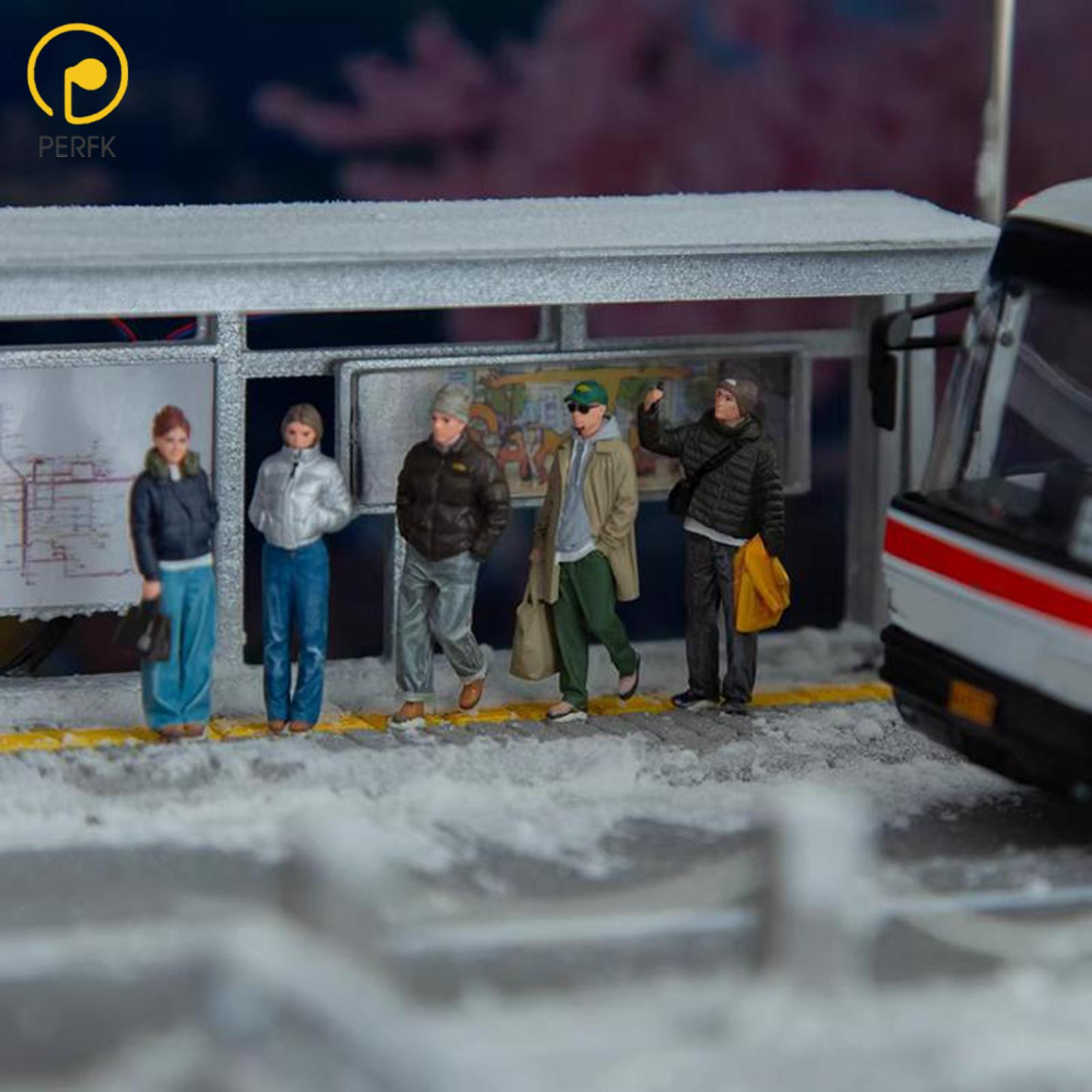5Pcs 1/64 Scale Figures People Resin Figurines Ornaments Trendy Male Female for Scenes Dioramas for Collectors & Hobbyists ราคา 35,791 บาท*ส่งฟรี