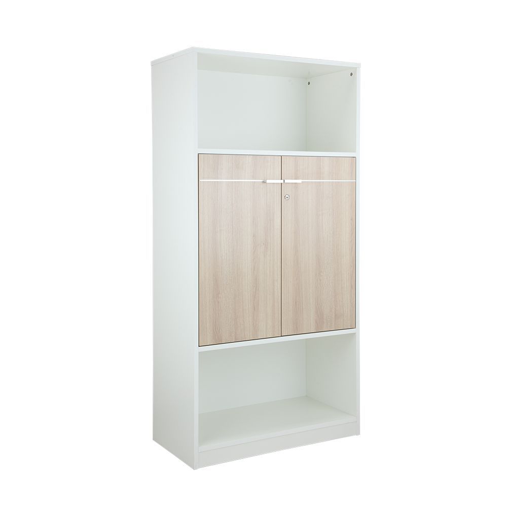INDEX LIVING MALL VECTRA 2 Doors high cabinet 80 Centimeter - White ราคา 6,880 บาท*ส่งฟรี