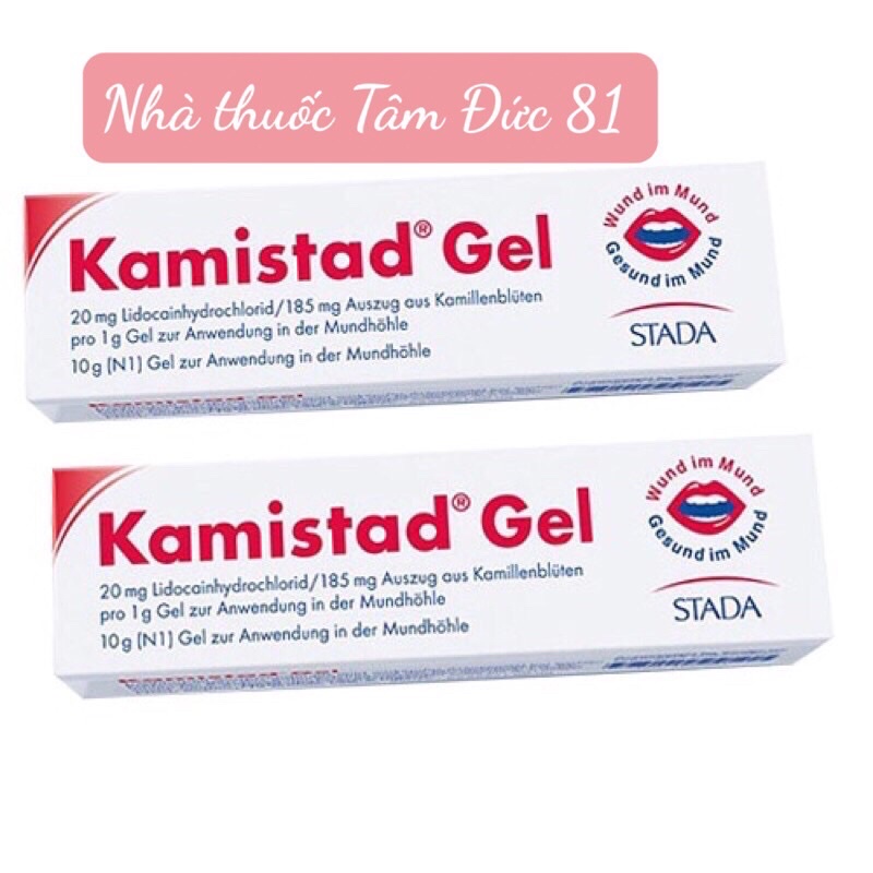 Bôi nhiệt Miệng Kamistad Gel 10mg