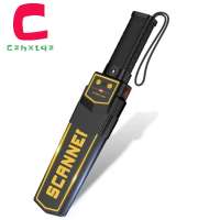 [LA19REA]High Sensitivity Handheld Metal Detector Wand Rechargeable Portable Security Finder Scanner