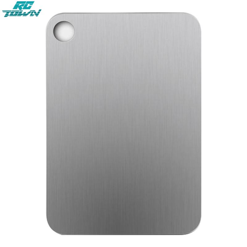 Titanium Cutting Boards, Portable Kitchen Pure Titanium Double Sided Cutting Boards, Hanging Chopping Board With Smooth Edge Easy To Clean ราคา 1,624 บาท*ส่งฟรี