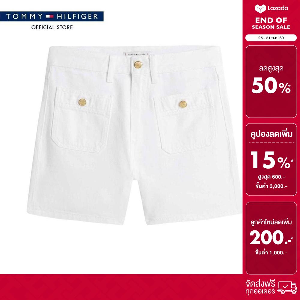 Tommy Hilfiger Women Shorts Model WW0WW49579 YCF - White ราคา 3,992 บาท*ส่งฟรี