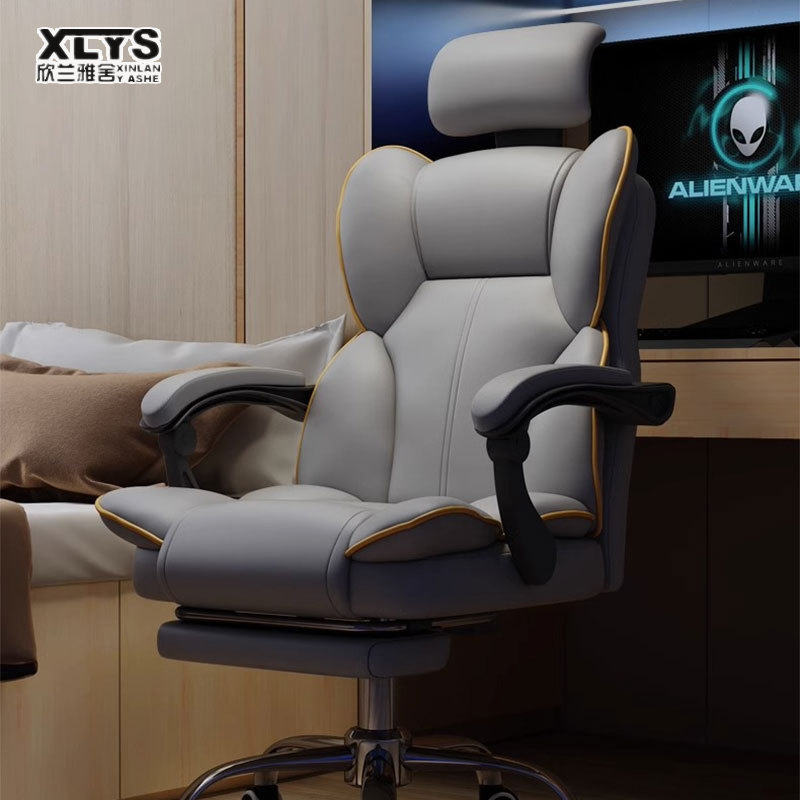 office chair Electric competition chair Computer chair Office swivel chair Sedentary electric competition chair Ergonomic chair with backrest Lifting seat Office electric competition chair ราคา 2,592 บาท*ส่งฟรี