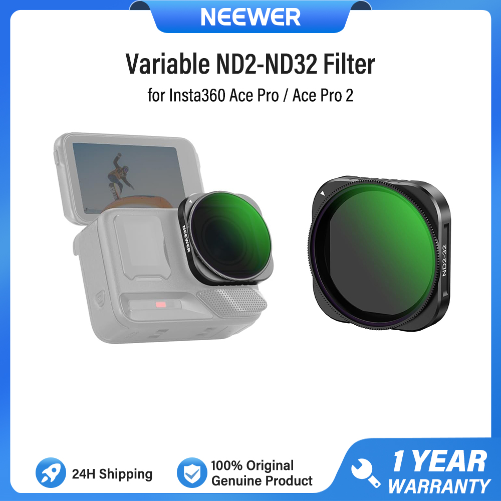 NEEWER Lọc ND Thay Đổi Độ Mờ ND2-32 Dành Cho Insta360 Ace Pro/Ace Pro 2, Lọc Kính Máy Ảnh VND
