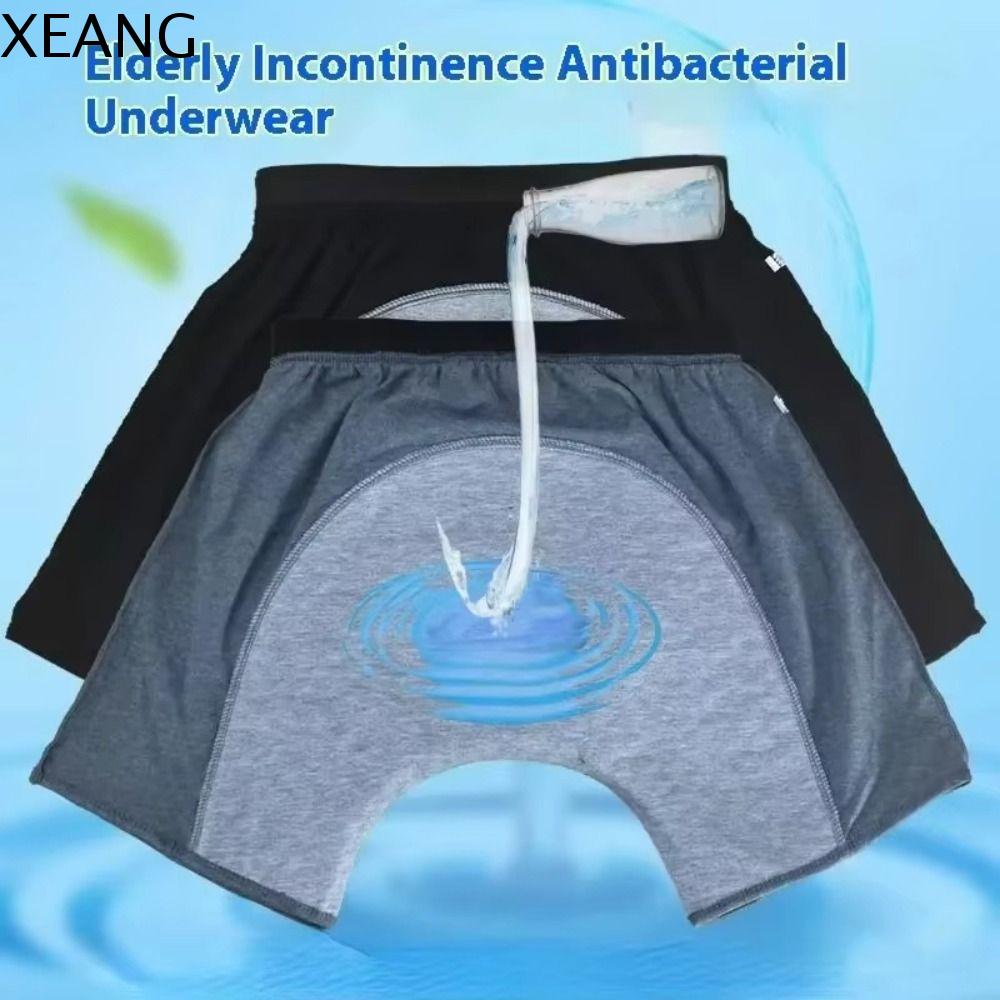 XEANG Kháng khuẩn Quần tã người lớn bằng graphene Chống rò rỉ Đàn hồi Tã có thể giặt Mặc thoải mái Có thể tái sử dụng Quần lót cho người bị tiểu tiện không tự chủ Chăm sóc người cao tuổi