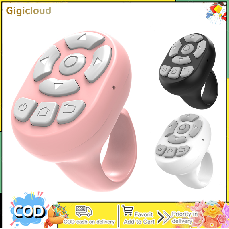 T06 Wireless Remote Control Ergonomic Ring Universal Smart TV Remote Control Rechargeable Portable Wireless TV Remote Ring ราคา 175 บาท*ส่งฟรี