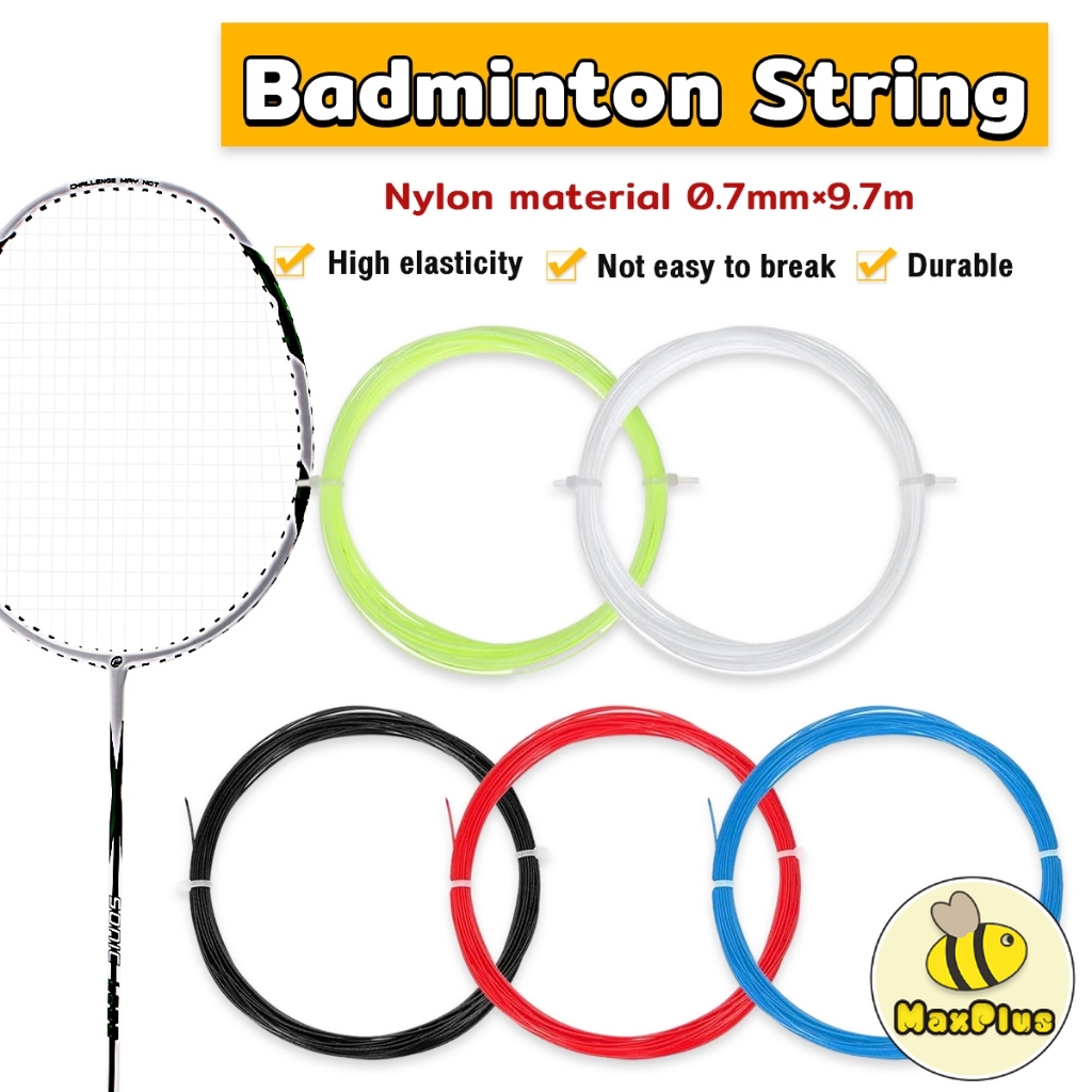 MaxPlus Durable Nylon Badminton String - 9.7m