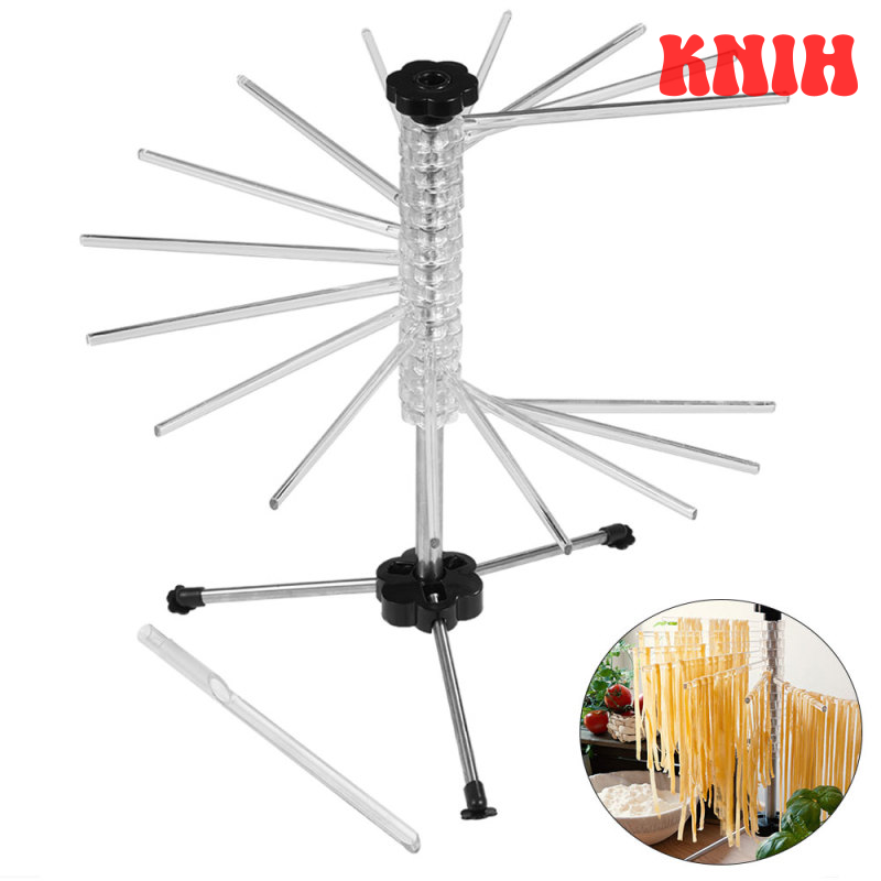 [KNIH] Multi-rods Collapsible Pasta Drying Linguine Vermicelli Needle Rack Home Restaurant Kitchen Tool ราคา  1,384 บาท*ส่งฟรี
