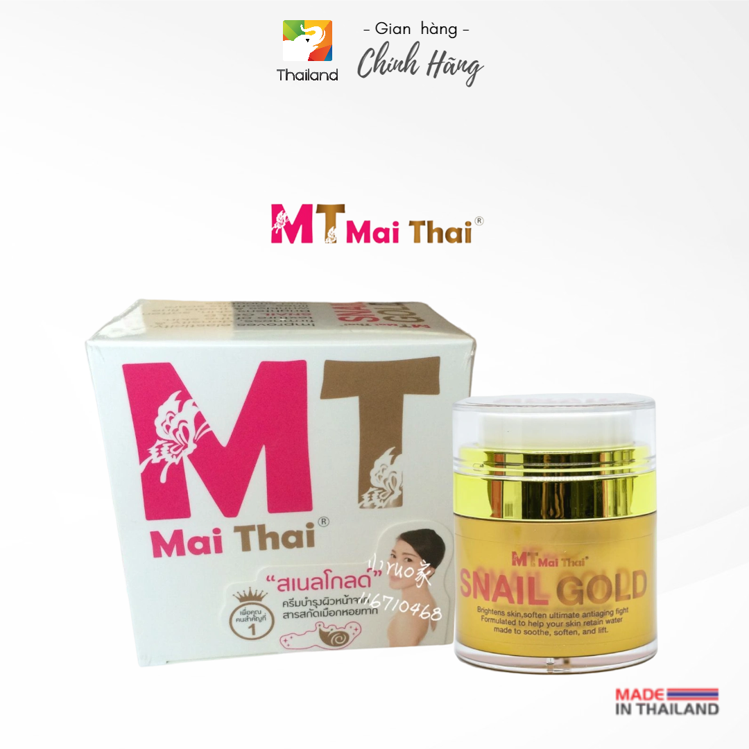 Kem ốc sên MT Mai Thai Snail Gold hoàng ġia Thái Lan