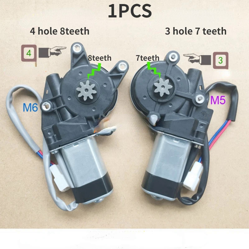 24V cửa xe điện cửa sổ nâng động cơ phụ kiện cửa sổ xe ô tô cửa sổ kính nâng động cơ điện cửa sổ động cơ