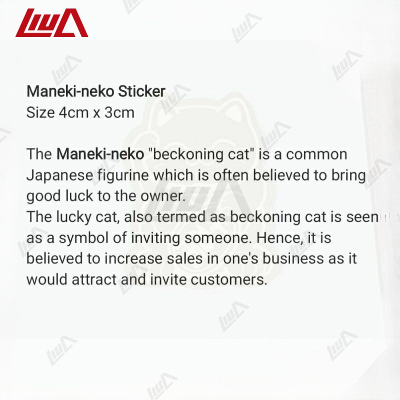 【Dây buộc điện thoại】 buy1 mất 4 2024 maneki-neko con mèo may mắn miếng dán điện thoại bùa may mắn