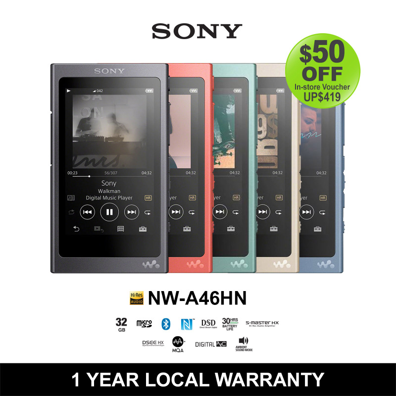 Sony 32GB High Resolution Walkman with Touch Screen Singapore