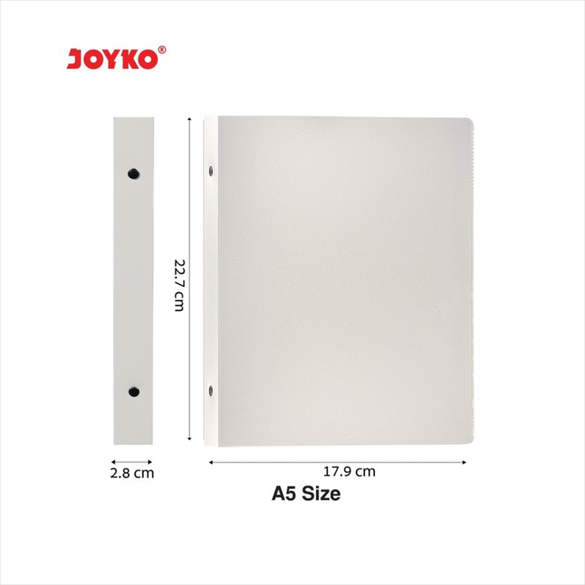 NA JOYKO Binder Note A5 B5 Polos / Buku Binder Joyko Polos Warna Pastel