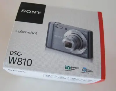 Sony Camera Dsc-W810 Sony Cyber-Shot 20MP 6X ZOOM(BLACK) (EXPORT)