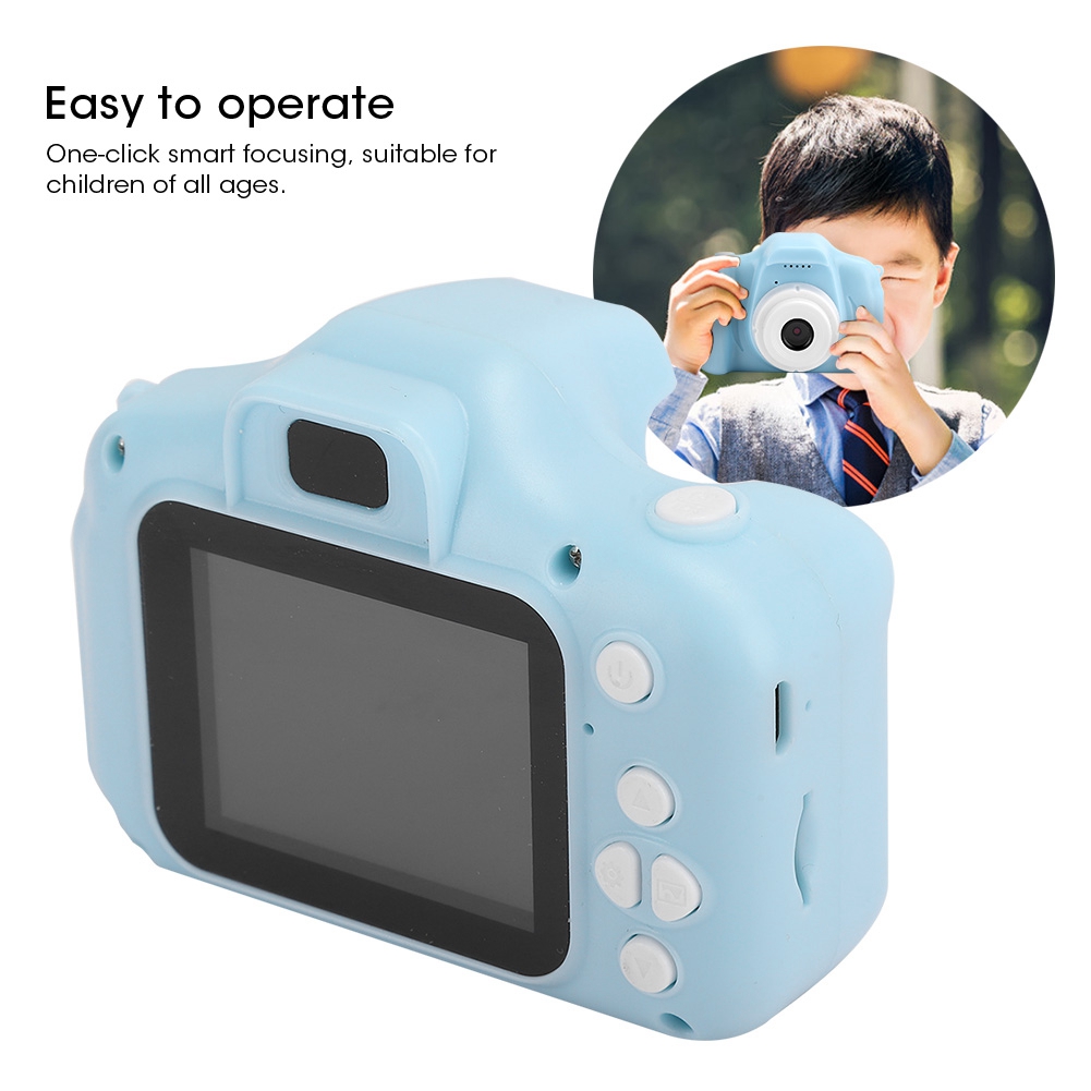 Một cú nhấp chuột thông minh tập trung nhiếp ảnh máy ảnh máy ảnh kỹ thuật số máy ảnh đồ chơi Camera cho trẻ em mọi lứa tuổi