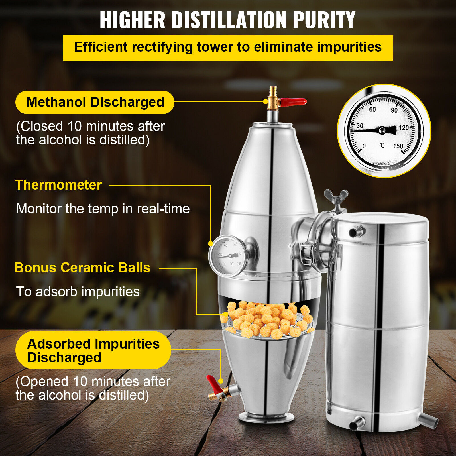 Shop Vevor 50l Distiller with great discounts and prices online Oct 2023  Lazada Philippines
