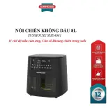 Nồi Chiên Không Dầu 8L Sunhouse SHD4081, 11 chế độ nấu cảm ứng, Dung tích lớn 8L , Cửa sổ khoang chiên trong suốt