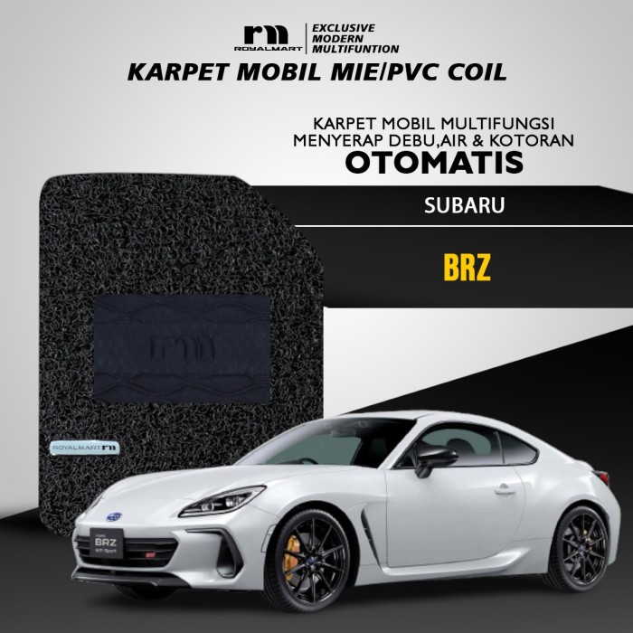 ROYAL MART KARPET MOBIL MIE PREMIUM SUBARU BRZ 2024 FULL SET BERGARANSI Harga 780,000 rupiah*Gratis Ongkir