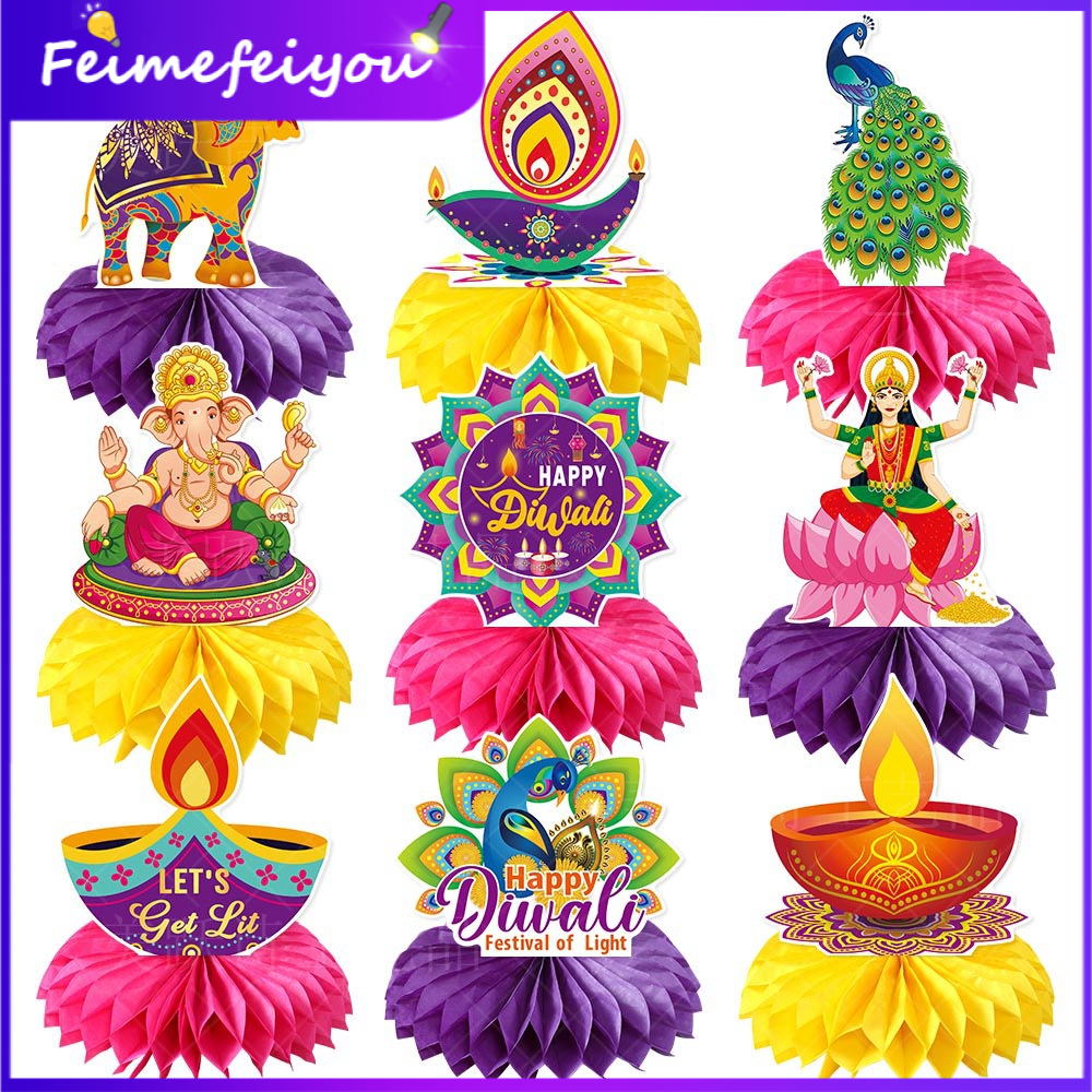 2024 Diwali Table Ornaments Party Decoration Deepavali Festival Gift Desk Decoration ราคา 195 บาท*ส่งฟรี