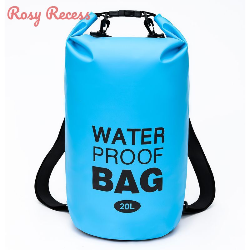Rosy Recess Water Splashing Festival Water Bag High Pressure Water Gun Backpack Water-Proof Bag Bucket Bag Drifting Water Gun Desiccant Bag Waterproof Rucksack ราคา  150 บาท*ส่งฟรี