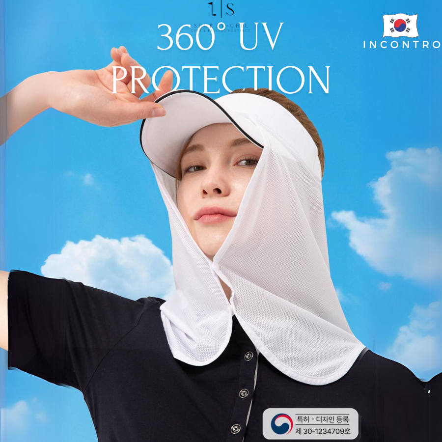 Rèm Mũ Chống Nắng Golf Hàn Quốc Cooling Cap Sun Guard
