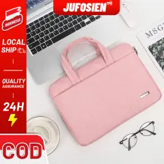 JUFOSIEN Tas Laptop/ Laptop Sleeve Unisex Selempang  Tas Laptop Jinjing Waterproof 173 Laptop Case 13 14 15 Pelindung Laptop COD