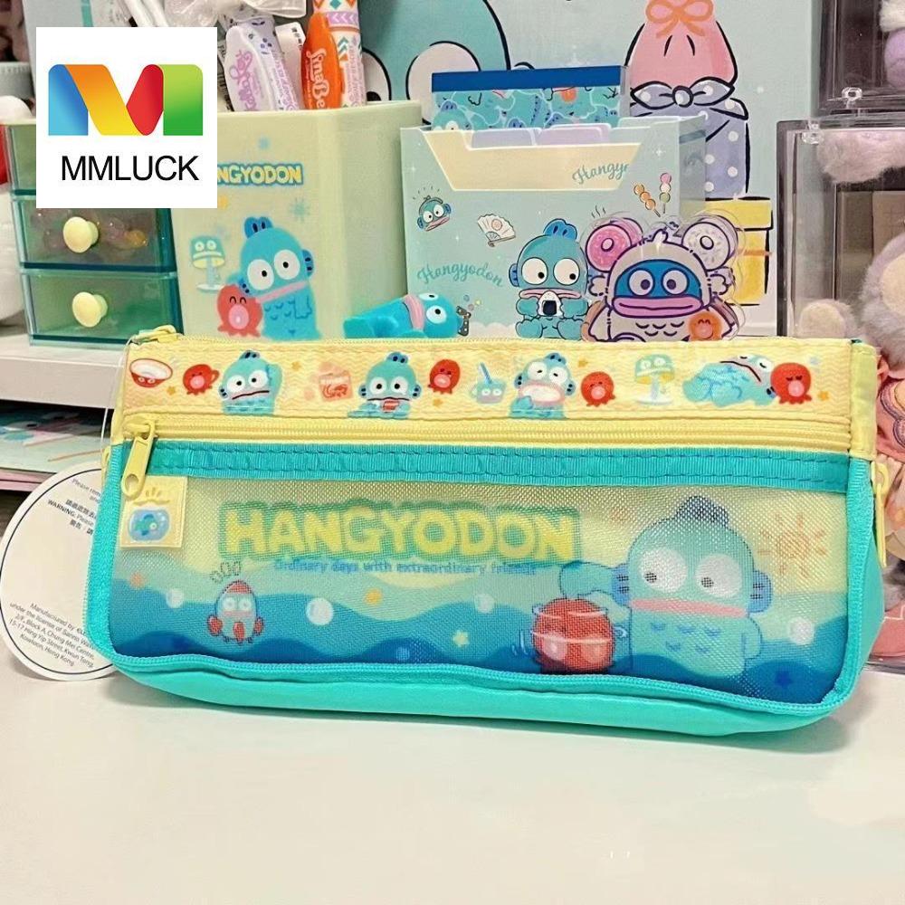 MMLUCK hộp bút to rộng hộp bút cho bé gái trai Sức chứa lớn Hộp Bút Chì Túi văn phòng phẩm Hangyodon