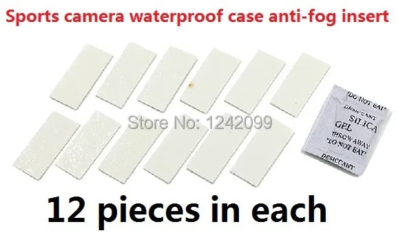 Cá Hề cho 4K 4K + Lite Mijia mini chống thấm nước trường hợp chống sương mù chèn cho hero7 6 phiên 5 4 SJ4000 H9 C30