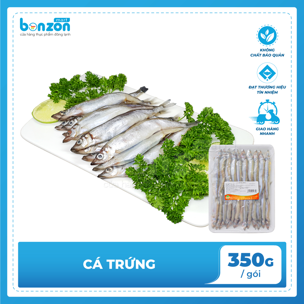 Bonzon - cá trứng 350g