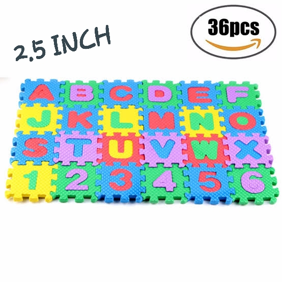 Early Educational ABC Soft Foam Mat 36 Pcs Puzzle Mat For Kids and Toddlers - S50900