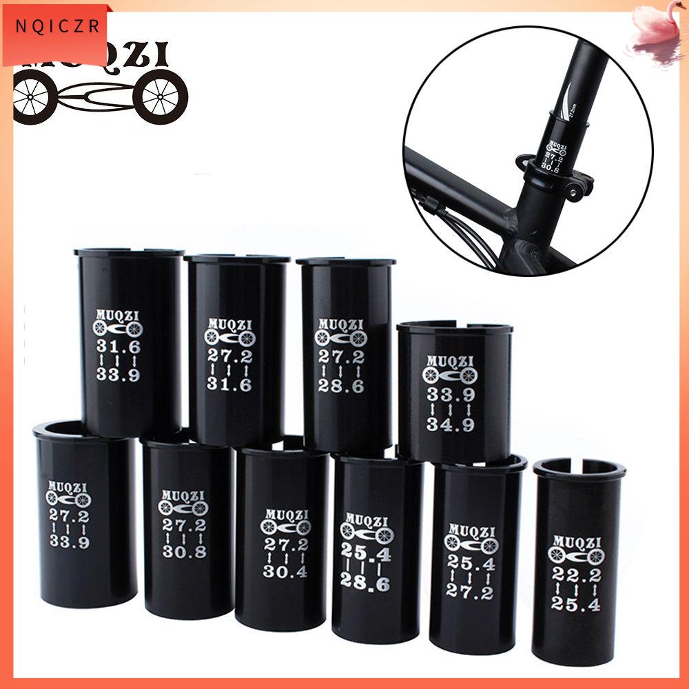 NQICZR 1pc Nhiều kích thước Hợp  nhôm Xe đạp leo núi Bộ giảm cột an toàn Cột an toàn cho xe đạp đường bộ Giảm bộ điều hợp tay áo Ống đăng chỗ ngồi