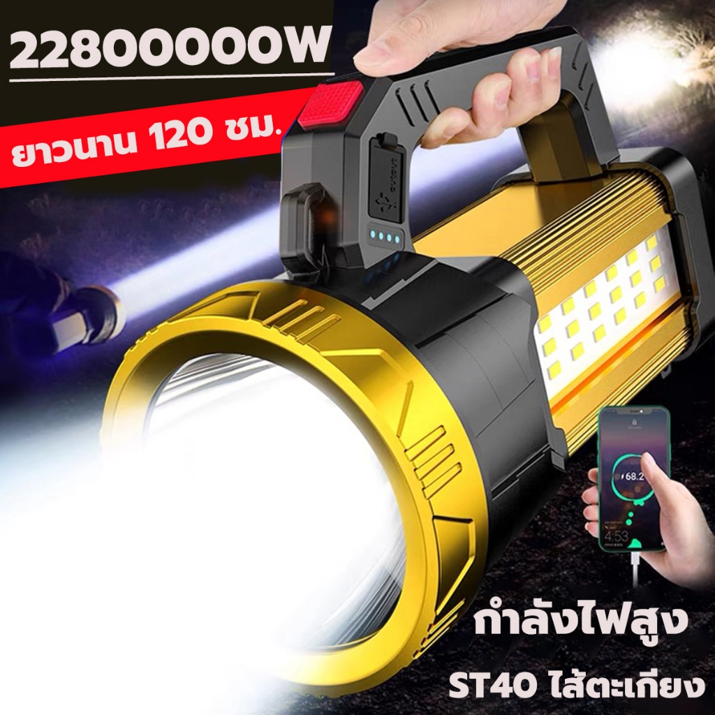 [สินค้าพร้อมส่งจากประเทศไทย] MONQIQI ไฟฉาย Led สว่างมาก ไฟฉายแรงสูง ไฟข้าง แบบพกพา ชาร์จ USB แสงแข็งแรง กันน้ํา ไฟฉายแบบชาร์จ ราคา 139 บาท*ส่งฟรี