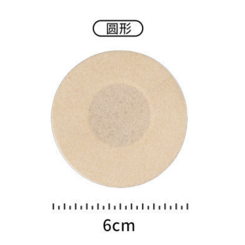 10pcs/100pcs Non-woven Invisible Nipple Cover Portable Unisex Disposable nubra Breast Patch