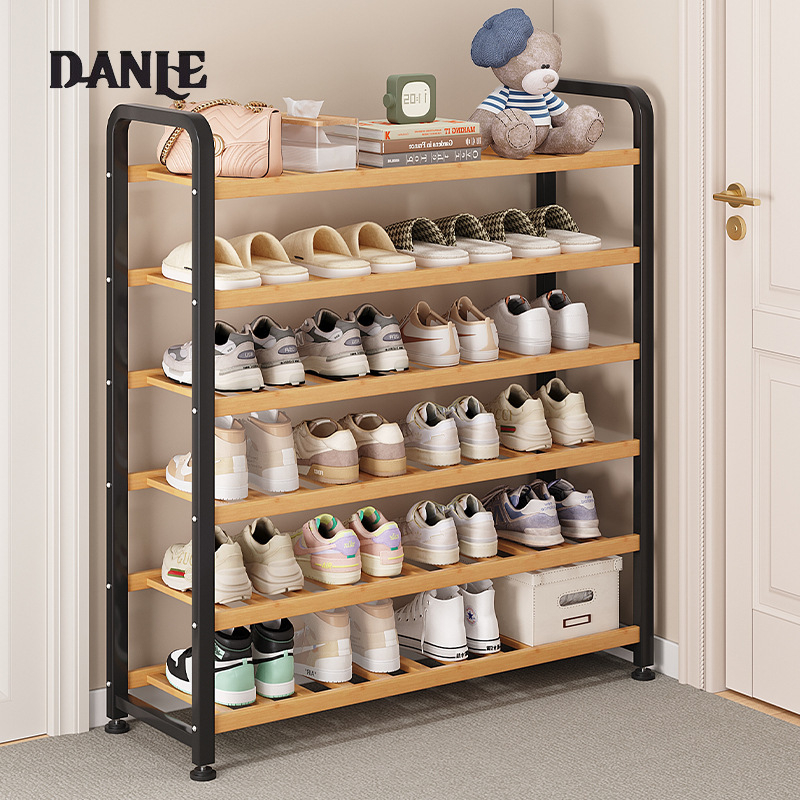 Shoe racks, household indoor doors, multi-storey simple dormitories, rental shoe cabinets, storage shelves ราคา 329 บาท*ส่งฟรี