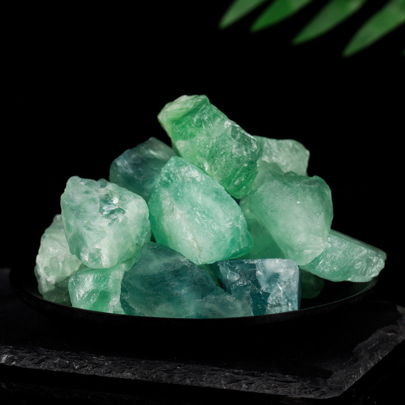 Natural Crystal Raw Stones Aroma Diffuser – White Crystal Fluorite Amethyst Himalayan Salt -100g (3–5cm)天然水晶原石香薰石 扩香石