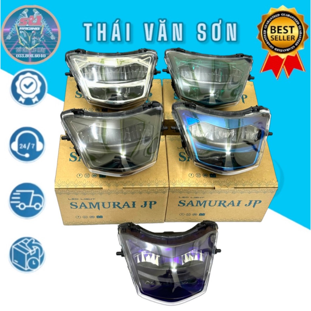 Đèn pha led 2 tầng wave a s rs rsx2008 samuraimgp