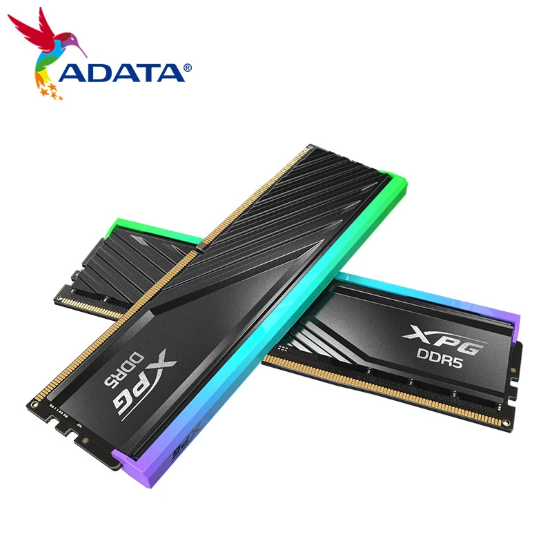 Ban đầu ADATA XPG Lancer lưỡi RGB DDR5 Máy tính để bàn Memoria Ram 16GB 6400MHz 6000Mhz U-DIMM máy t
