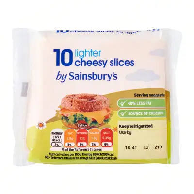 Sainsbury's Reduced Fat Cheesey Slices