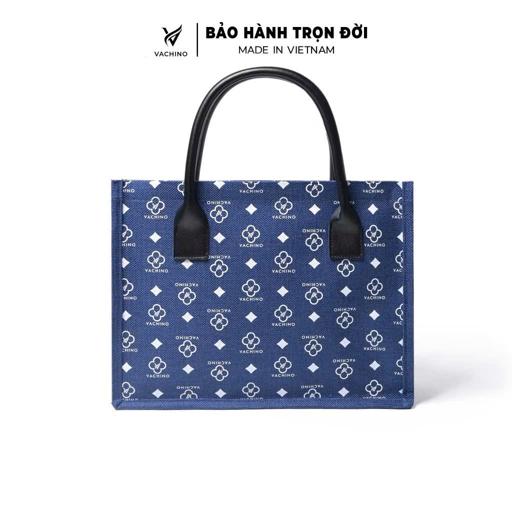 Túi cói merci đi biển du lịch đừng đồ cho mẹ bỉm VACHINO - TX070. Bảo hành 12 tháng.