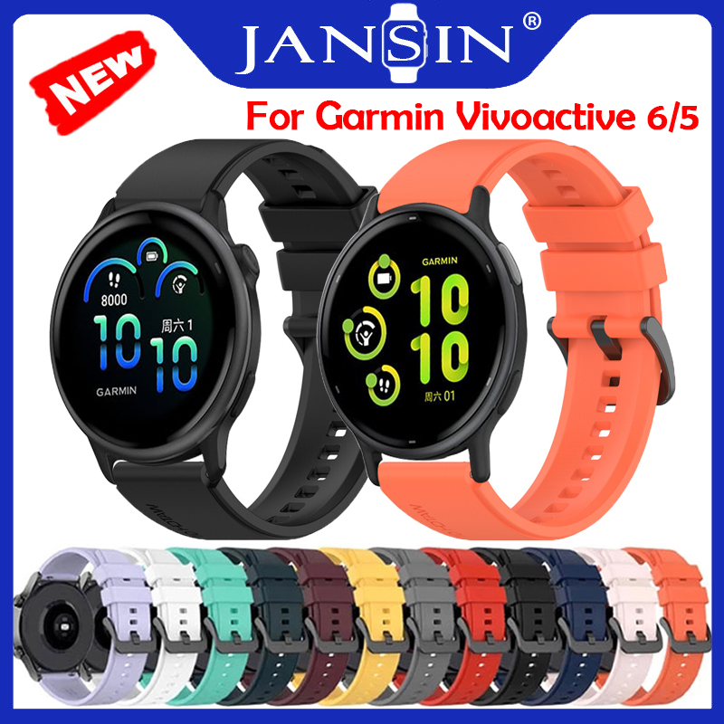 เคส สําหรับ Garmin Vivoactive 6 5 สายนาฬิกาข้อมือซิลิโคน สําหรับ Garmin Vivoactive 5 6 นาฬิกาอัจฉริยะ ราคา 139 บาท*ส่งฟรี